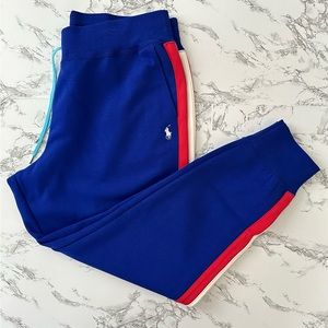 Polo Ralph Lauren Double Knit Big Pony Jogger Pants Polo Sport Women’s Size XL